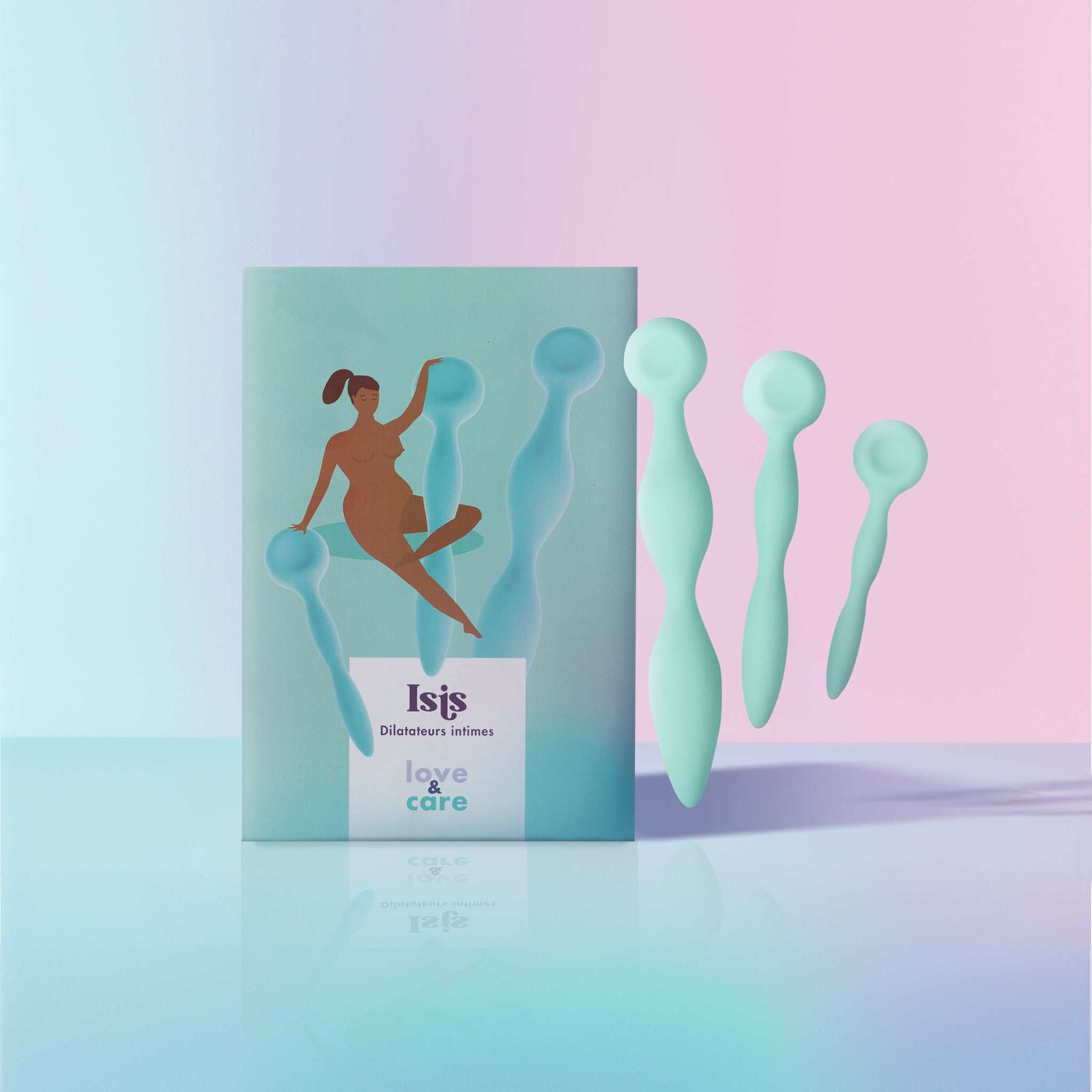 Isis, le kit de dilatateurs vaginaux