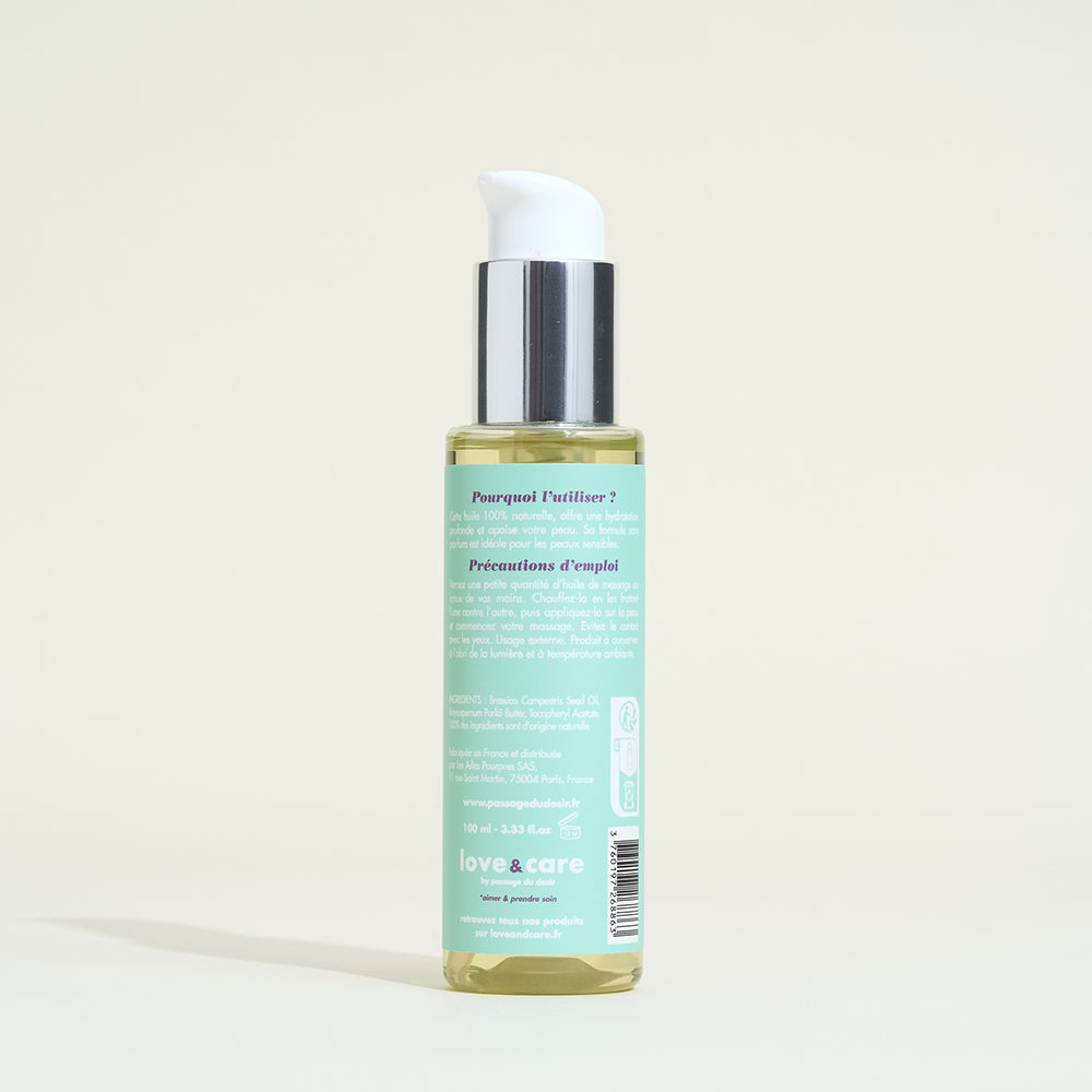 Huile de massage neutre