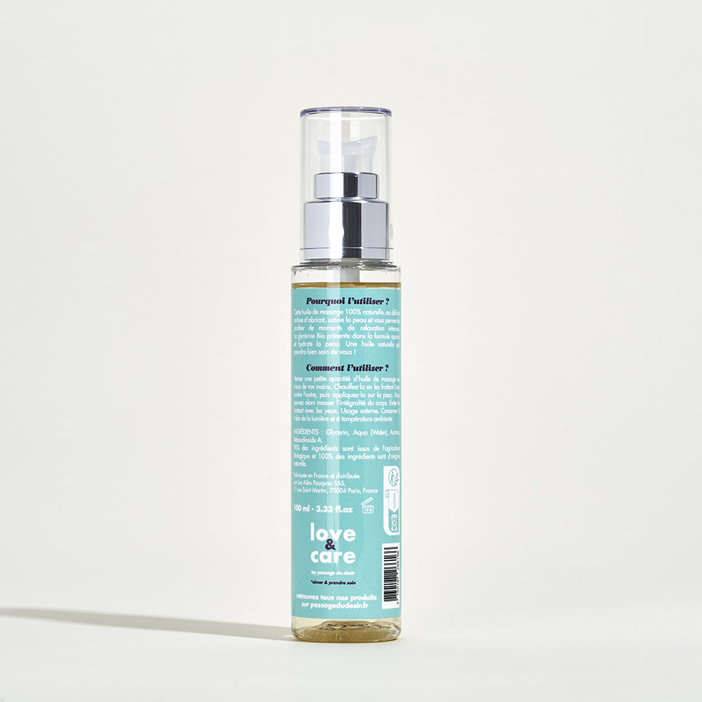 Huile de massage abricot