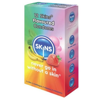 Préservatifs Skins Par 12 - Fruits